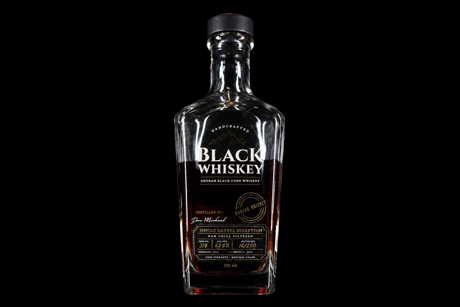 Don Michael's Black Whiskey Single Barrel Selection